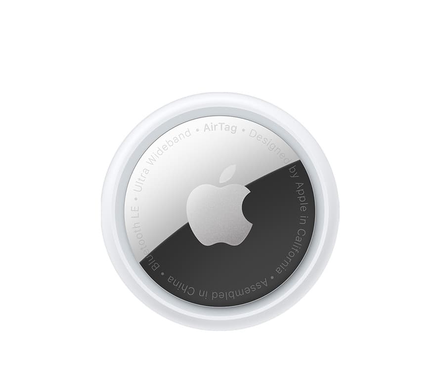 A black and white apple logo on top of a white background.